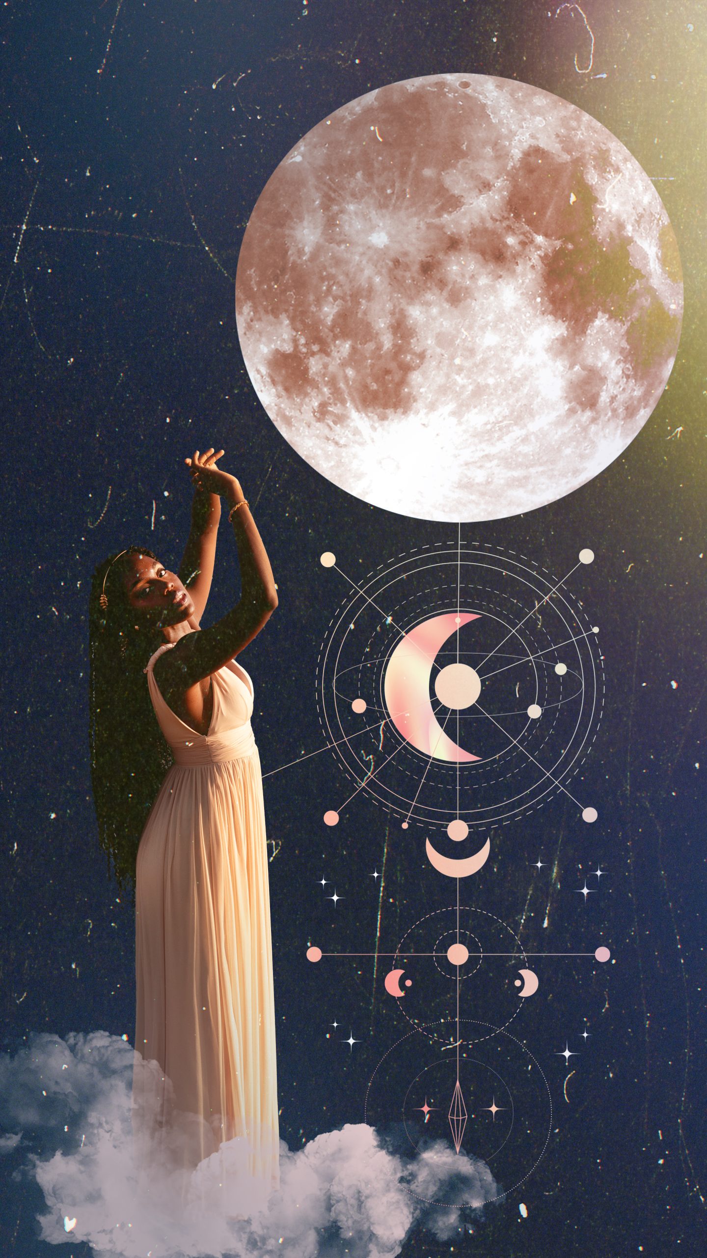 pleine lune de mars